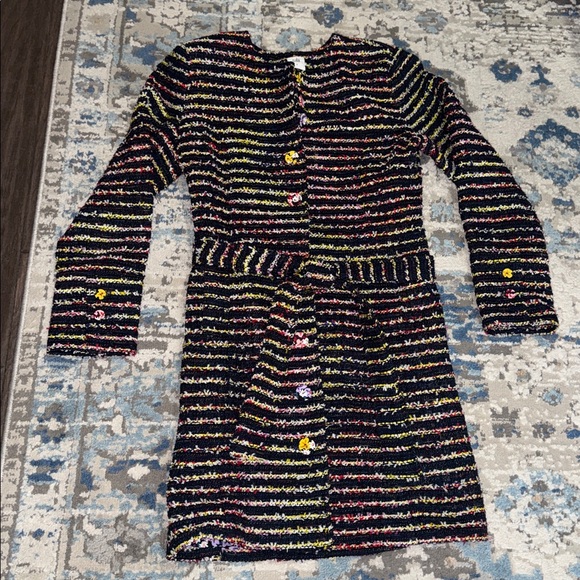 CAbi Navy Multicolor Knit Dress - Picture 10 of 12